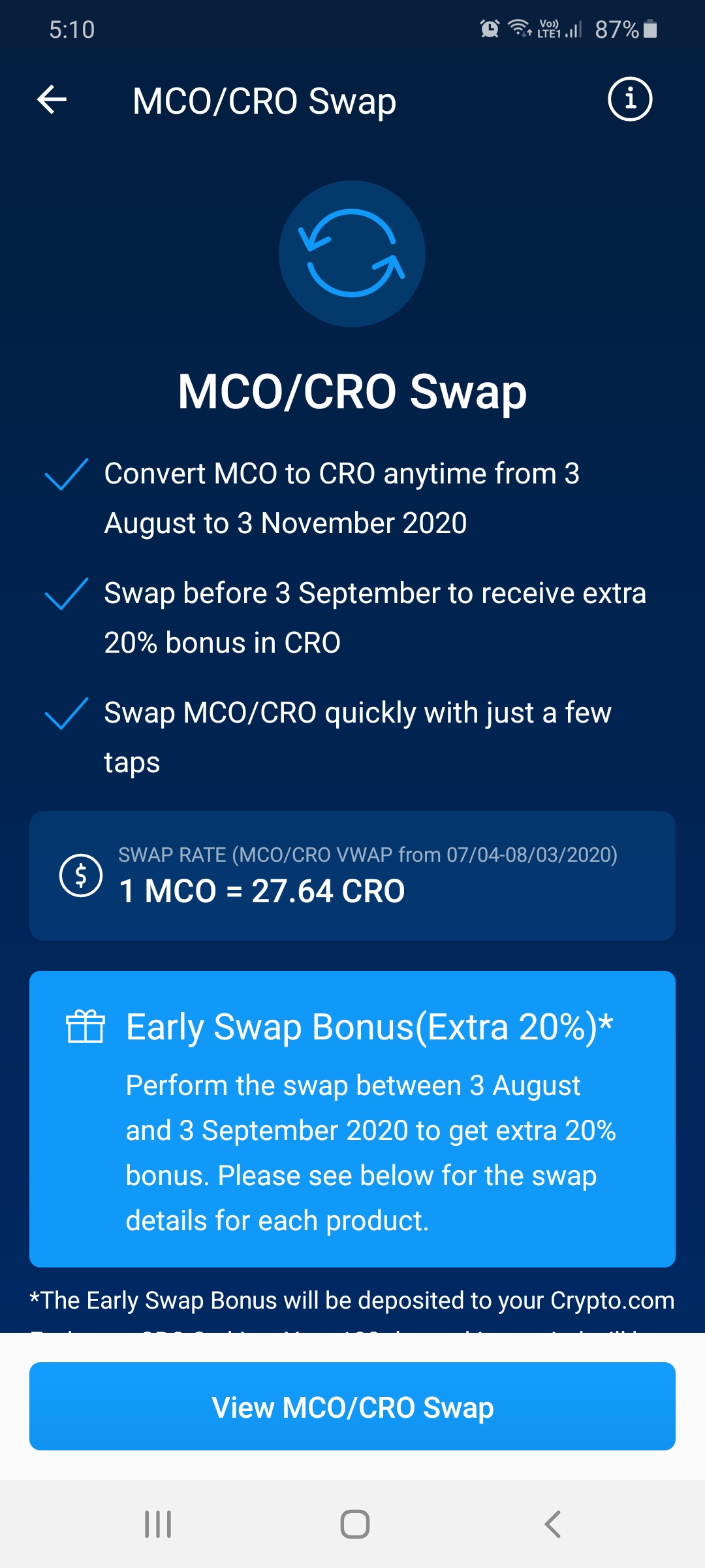 Crypto.com Ditch MCO Token And Offer +20% Incentive CRO ...