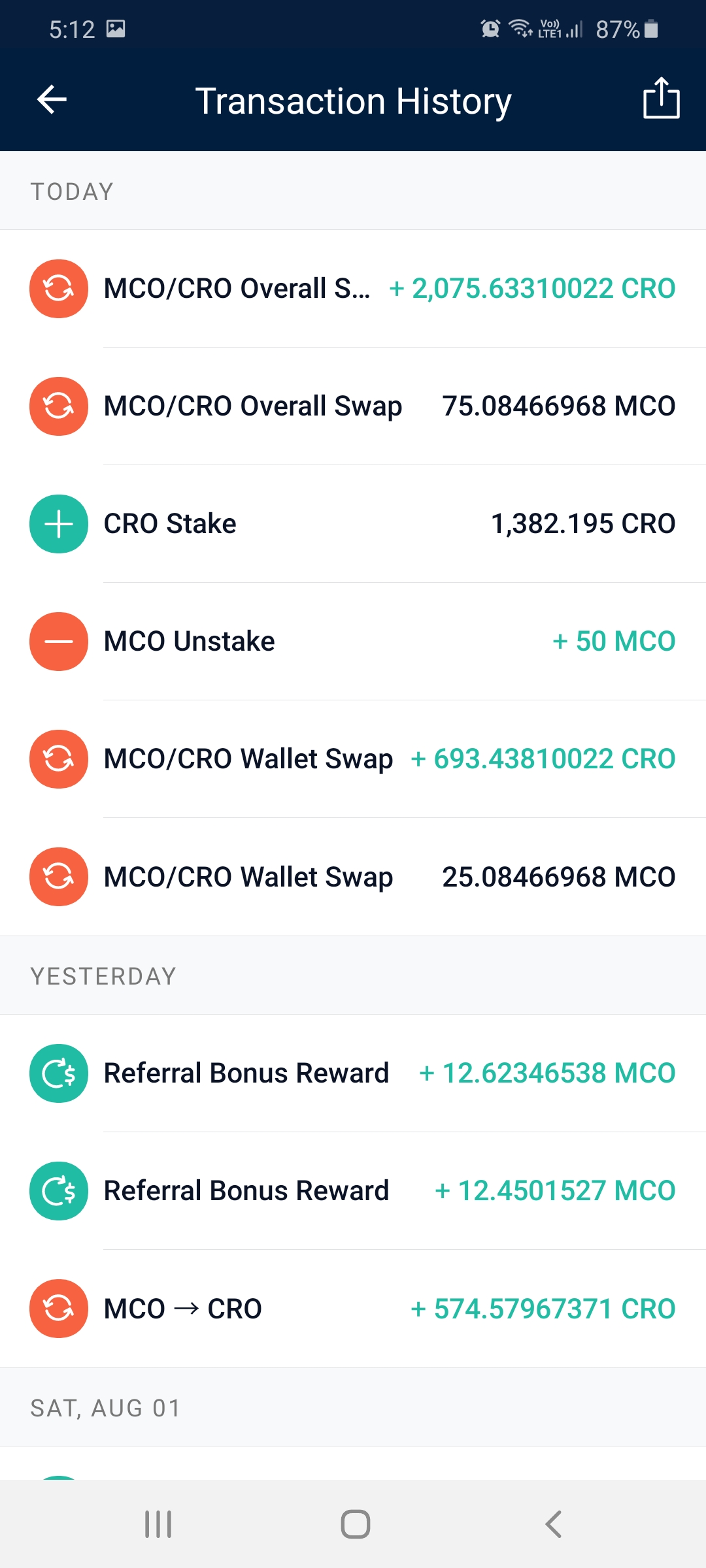 crypto.com mco swap