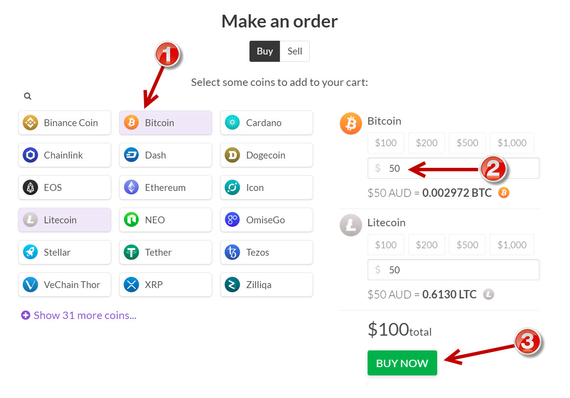 crypto fifo order per wallet of per coin type