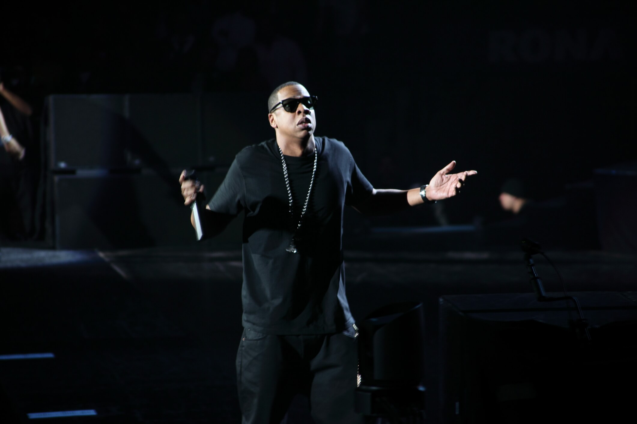 Jay-Z performing