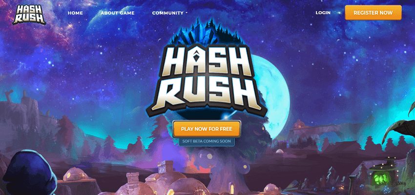 Hash rush blockchain-based game