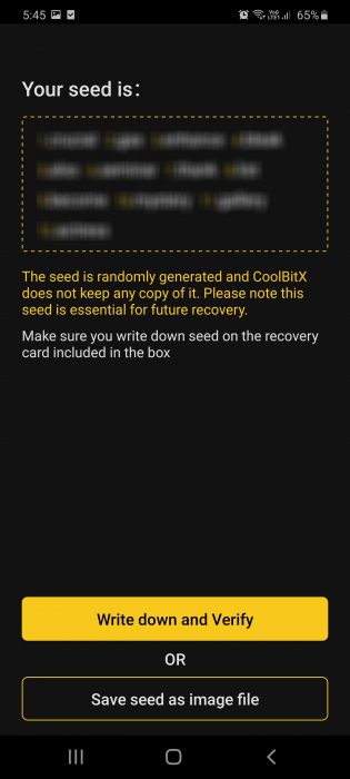 coolwallet pro application