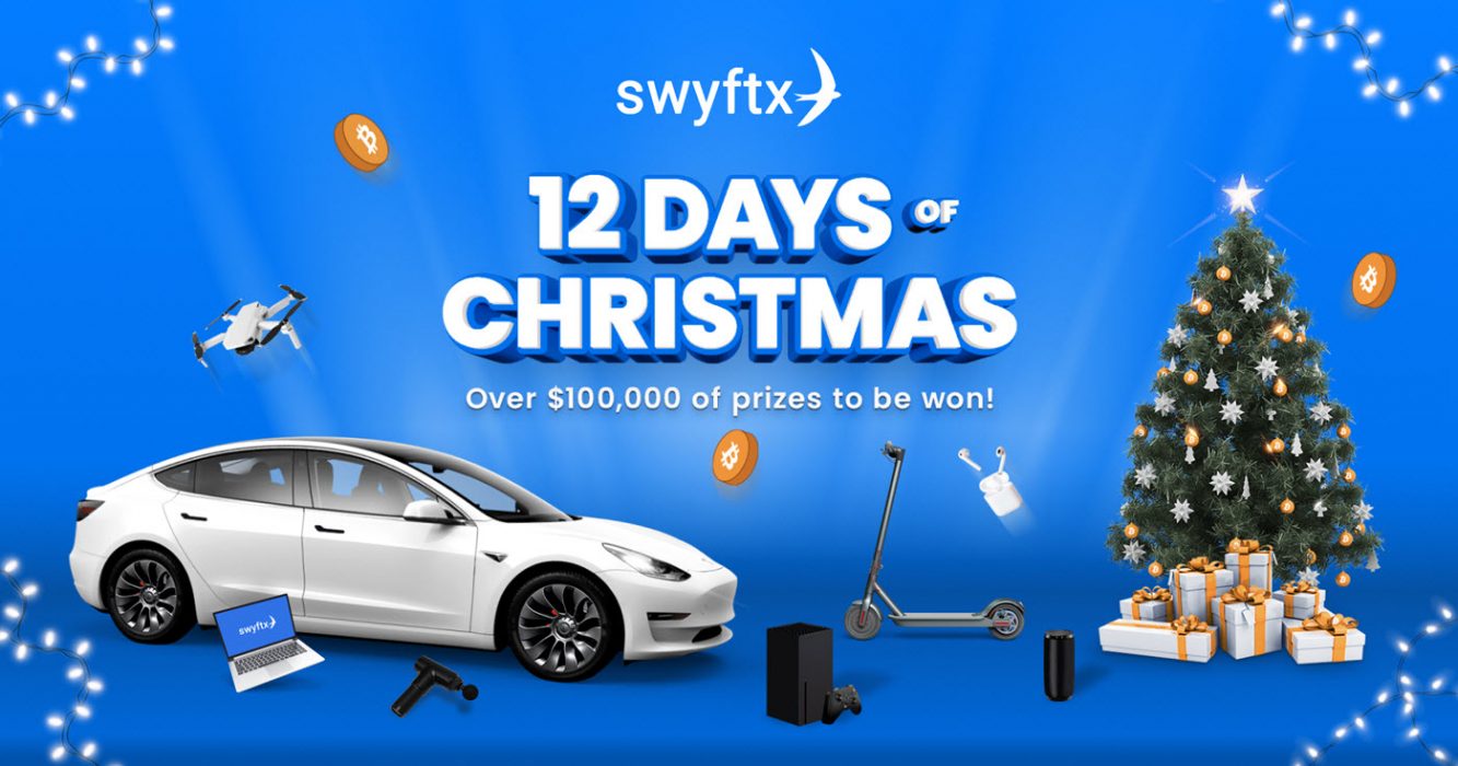 Swyftx 12 Days of Christmas Giveaway