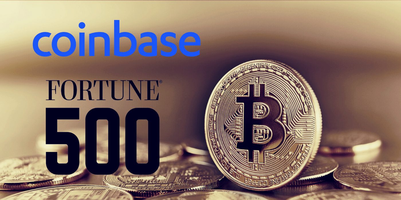 Coinbase Enters Fortune 500 List of Top US Companies